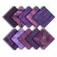 Fat Quarters Material Swap Purple Fantasy # 9