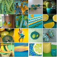 CDV March- Teal, Lemon, and Lime