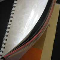 *easy* Personalise/Re-craft a Wirebound Journal!