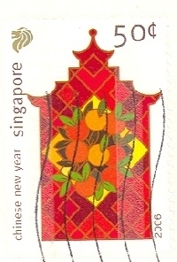 Buildings themed stamps swap