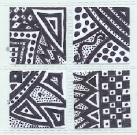 Zentangle Inchies - International