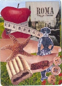 Magazine Collage ATC