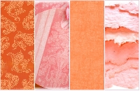 Pink & Orange Crafters Delight Whimsy Jar Swap