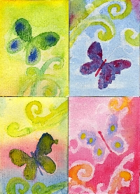Watercolour And Drawing Ink ATCS May/June