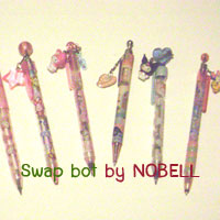 *Funny Kawaii Pencil and Pen*