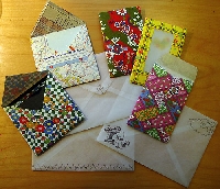 Handmade envelopes swap