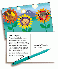 I love postcards!!!! International