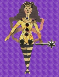 Altered Paper Doll Swap 2-Mythical Creatures