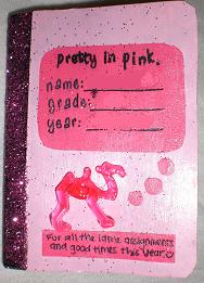 Altered mini Composition Book