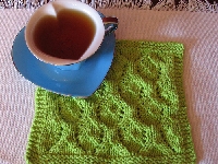 New Techniques Dishcloths - March/Lace