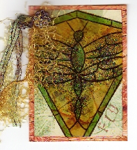 July ATC Technique Swap – Easy “Caught in Crys