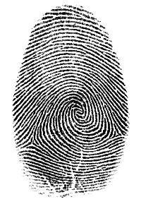 Finger Print Character ATC