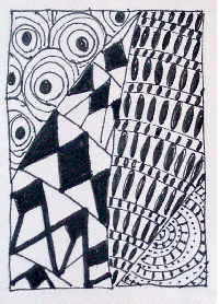 Zentangle ATC